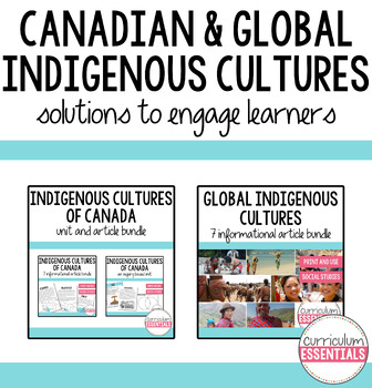 Preview of Grade 3 Social Studies Bundle: Canadian and Global Indigenous Cultures