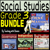 Grade 3 Social Studies Bundle: Indigenous People Groups: G