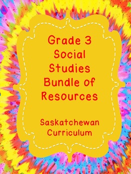 Preview of Grade 3 Social Studies Bundle of Resources