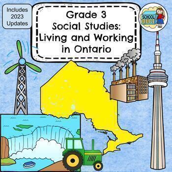 Preview of Grade 3 Social Studies Ontario: Living and Working in Ontario 2023