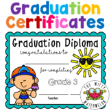 Grade 3 Summer Graduation Certificates & Diplomas
