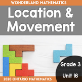Grade 3, Unit 16: Location and Movement (2020 Ontario Math