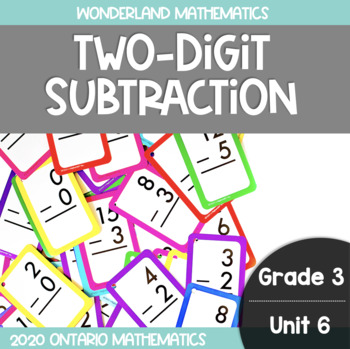 Preview of Grade 3, Unit 6: Two-Digit Subtraction Review (Ontario Math)