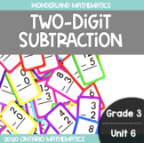 Grade 3, Unit 6: Two-Digit Subtraction Review (Ontario Math)