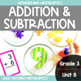 Grade 3, Unit 8: Three-Digit Addition and Subtraction (Ont