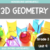 Grade 3, Unit 9: Three-Dimensional Geometry (Ontario Mathematics)