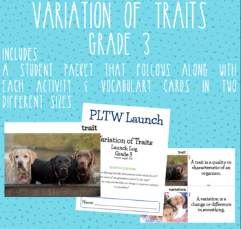 Preview of Grade 3 Variation of Traits Module