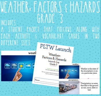 Preview of Grade 3 Weather: Factors & Hazards Module