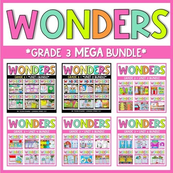 Preview of Grade 3 Wonders **MEGA BUNDLE**