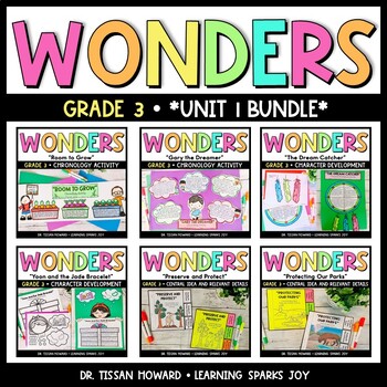 Preview of Grade 3 Wonders - *Unit 1 BUNDLE!*