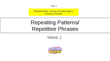 Preview of Free Kindergarten - Repetitive Phrases and Repeating Patterns (Week 1 of 2)