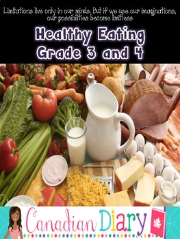 Preview of Grade 3 and 4 Healthy Eating Unit