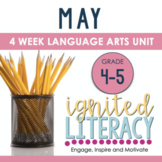 Grade 4/5 Ignited Literacy MAY {Pack 9} Spiralled Junior L