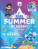 Grade 4-5: Kids Summer Academy Workbook (261 page eBook | 