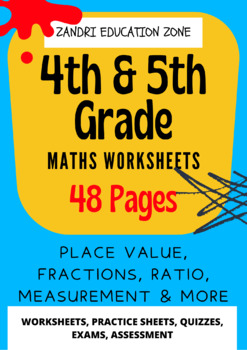 Preview of Grade 4 & 5 Math Worksheets