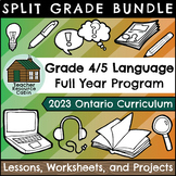 Grade 4/5 Ontario 2023 Language Bundle (FULL YEAR)