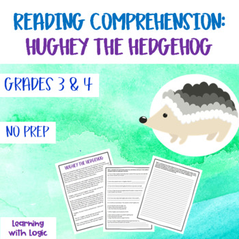 Preview of 3rd & 4th Grade Reading Comprehension Worksheets