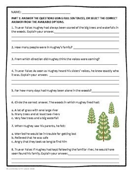 3rd 4th grade reading comprehension worksheets by learning with logic