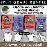 Grade 4/5 Social Studies Workbooks (Ontario Curriculum)