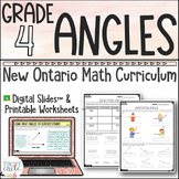 Grade 4 Angle Measurement Ontario Math Digital Slides | Wo