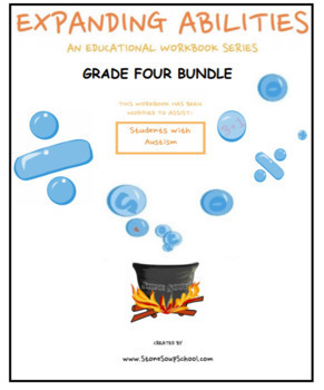 Preview of Grade 4:  Bundle For Students with Autism