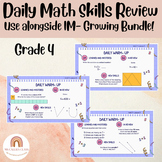 Grade 4 Daily Review Slides/ Practice and Resources