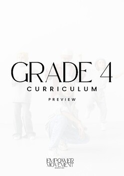 Preview of Grade 4 Dance Curriculum Package Preview