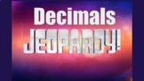 Grade 4 Decimals Jeopardy