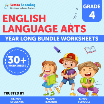 grade 4 ela 33 standard aligned printable worksheets ela skills mastery