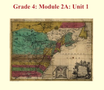 Preview of Grade 4 ELA Module 2A Unit 1 - All Lessons