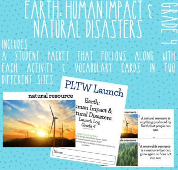 Preview of Grade 4 Earth: Human Impact & Natural Disasters