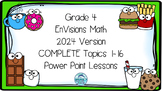 EnVisions Math Grade 4 2024 COMPLETE Topics 1-16 Lesson In