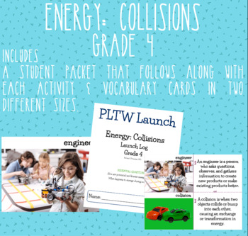 Preview of Grade 4 Energy: Collisions Module