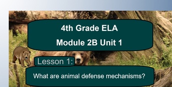 Preview of Grade 4 Engage NY Module 2B Unit 1 Lesson 1