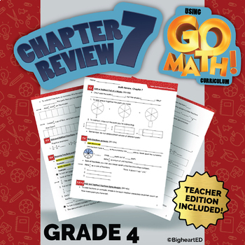 Preview of Go Math Grade 4 Chapter 7 Review