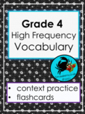 Grade 4 High Frequency Vocabulary