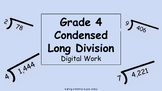 Grade 4 Long Division - Condensed Version - Box Method - D