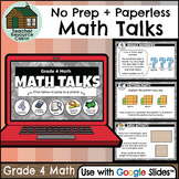 Grade 4 MATH TALKS for Google Slides™ 