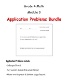 Grade 4, Math Module 3, Application Problems (Entire Module)