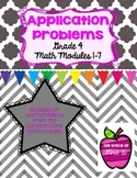 Grade 4 Math Module Application Problems - All modules