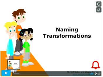 Preview of Grade 4: Math: Naming Transformations Concept Instructional Video