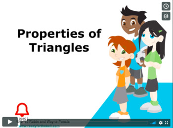Preview of Grade 4: Math: Properties of 2-D Shapes Concept Instructional Video