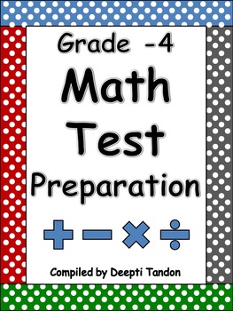 Preview of Grade-4 Math State Test Preparation Guide