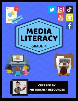 Preview of Grade 4 Media Literacy Package