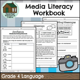 Grade 4 Media Literacy Workbook | NO PREP (Ontario Languag