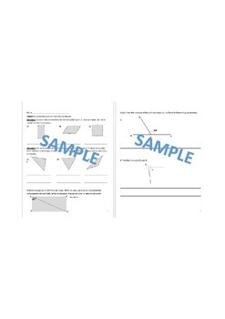 Preview of Grade 4: Module 4 Angle Measure and Plane Figures Review SmartBoard Lesson