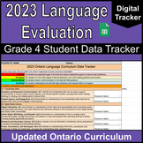Grade 4 NEW Ontario Language Curriculum Digital Student Da