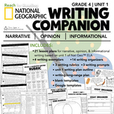 Grade 4 Nat Geo™ Reach for Reading Writing Companion Pack 