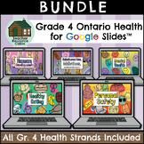 Grade 4 Ontario HEALTH Lesson Slides for Google Slides™