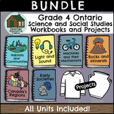 Grade 4 Ontario Science and Social Studies Workbooks and Projects